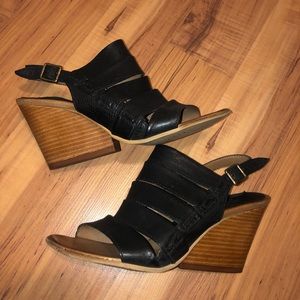 Miz Mooz Strappy Wedge shoes - sz38